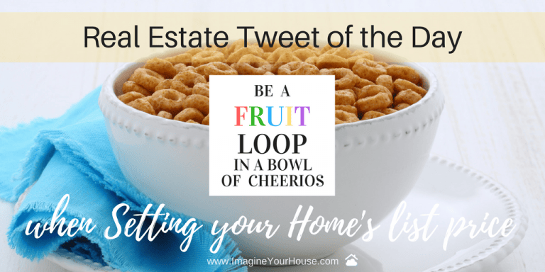Select the right list price when selling a home