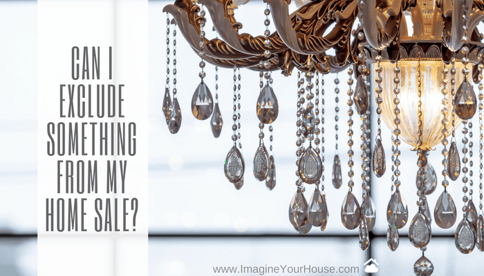 can I exclude something from my home sale?