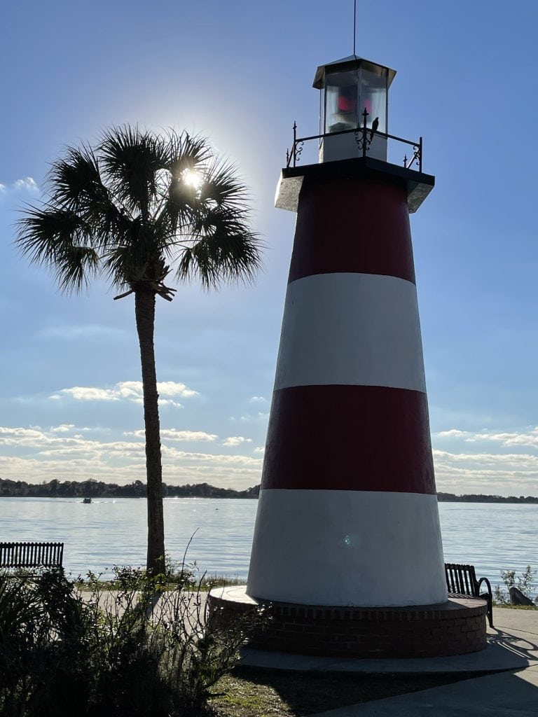 Mount Dora lighthouse at Grantham Point Park