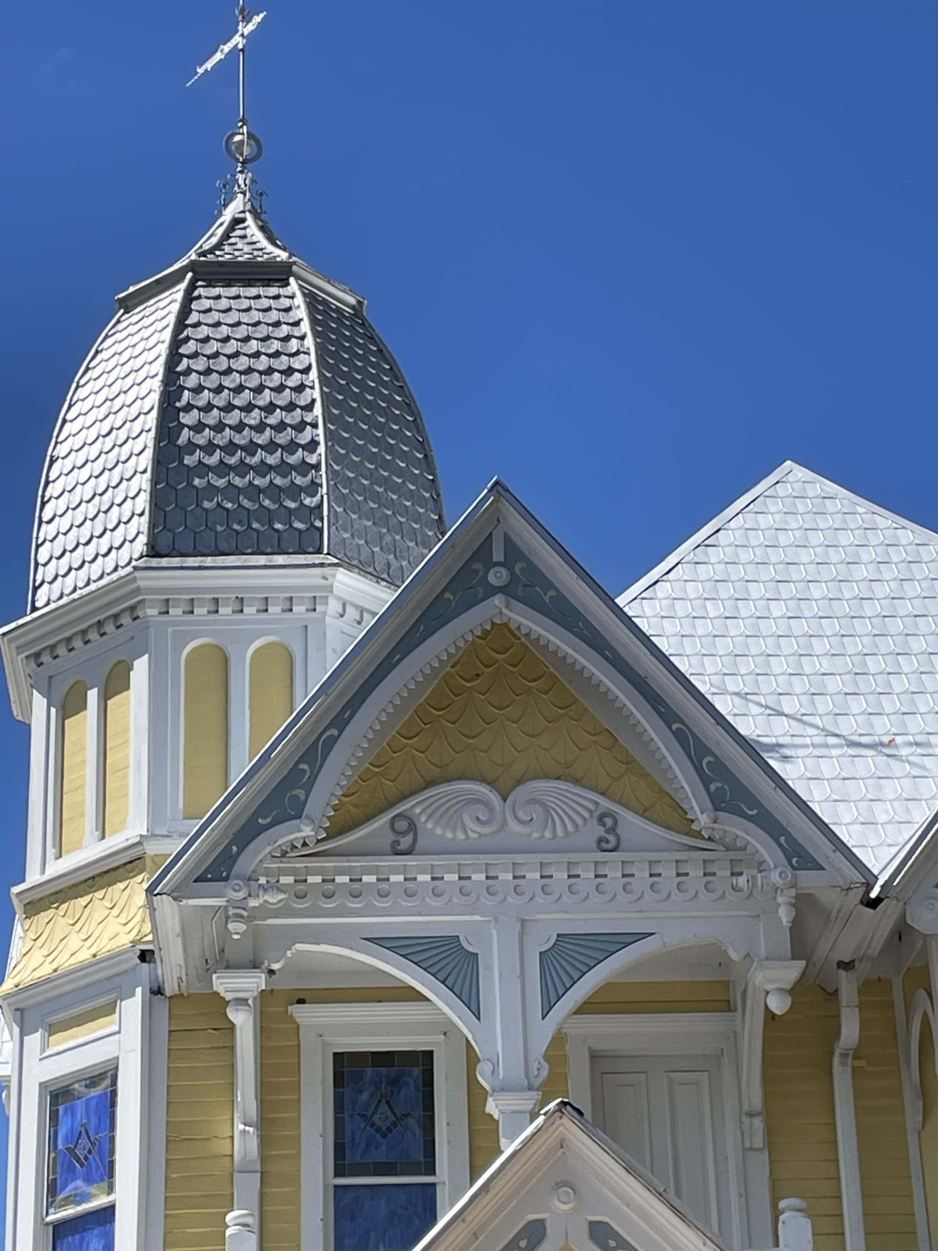 Yellow Victorian Donnelly House built in 1893 in Mount Dora